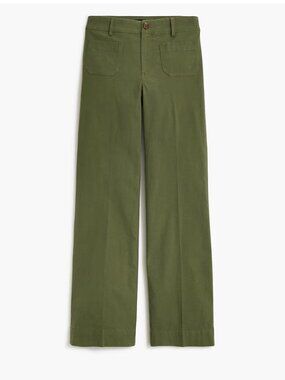 J. Crew Factory Lizzie Wide-Leg Pant in Distressed Fatigue 25